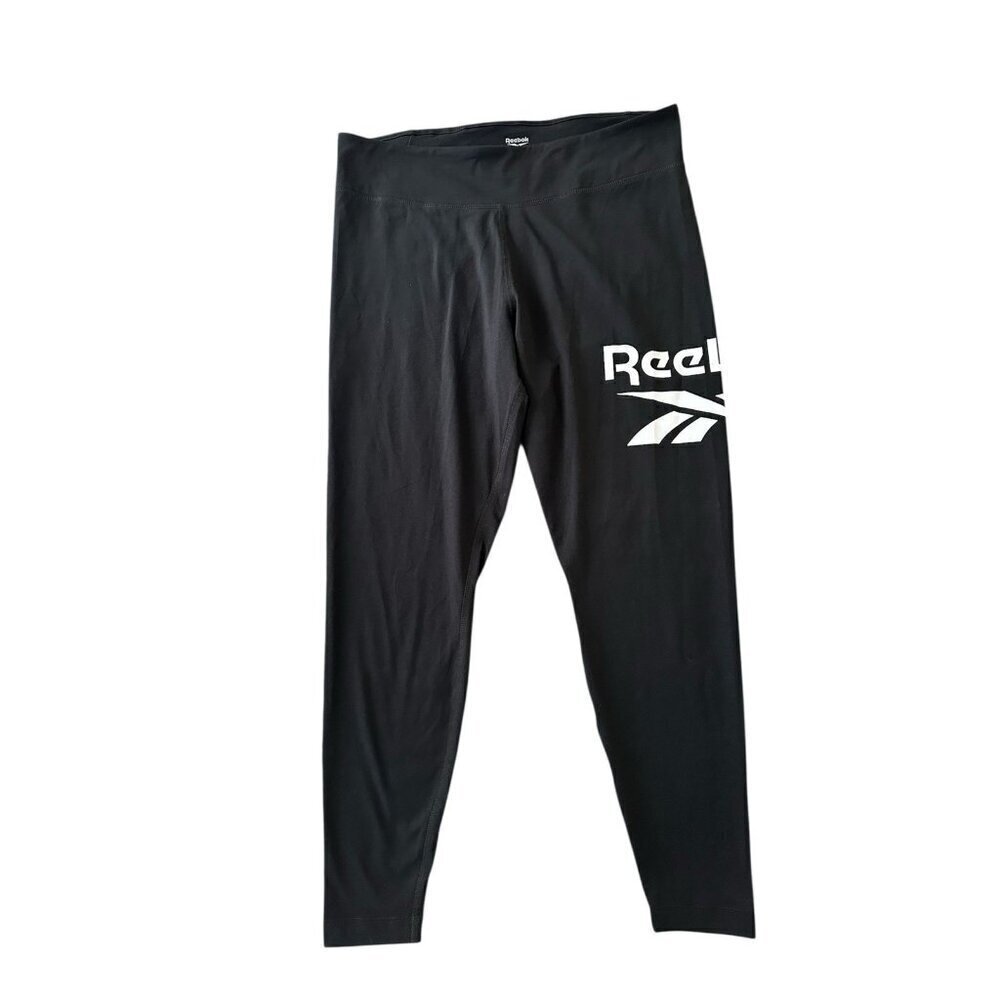 Reebok Women’s RI BL Cotton Le Tight Black Size 2X Legging New